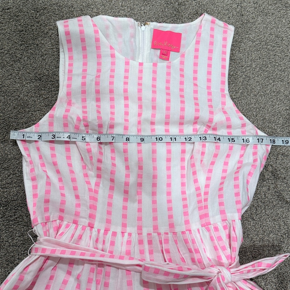 Lily Pulitzer Pink and White Dress - Picture 4 of 4